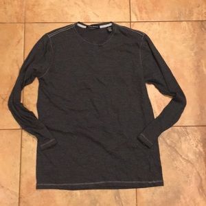 Michael Brandon Dark Grey long sleeve shirt